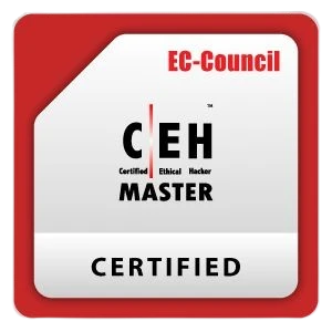 Certified Ethical Hacker Master (CEH Master) certification badge