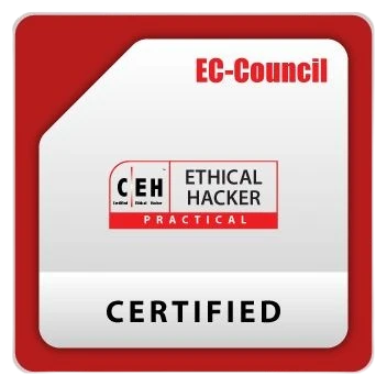 Certified Ethical Hacker Practical (CEH Practical) certification badge